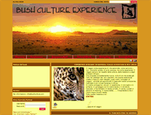 Tablet Screenshot of bushculture.com